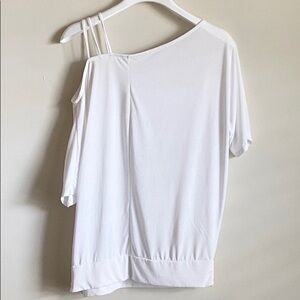 White Birch One Shoulder Top White Size M